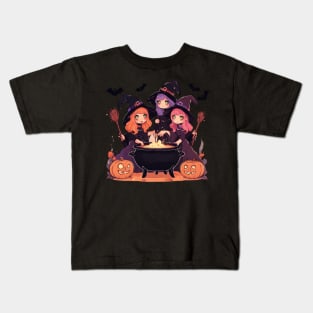 Witches Three Kids T-Shirt